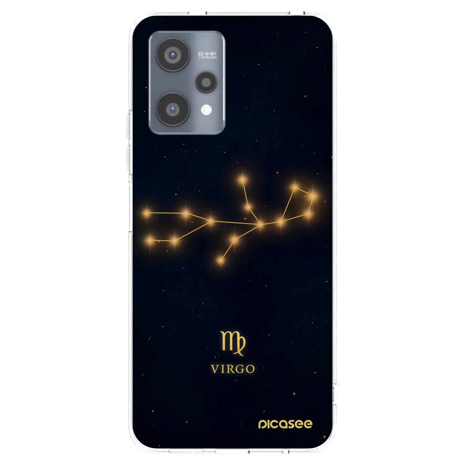 Picasee Realme 9 Pro 5G Hülle - Transparentes Silikon - VIRGO