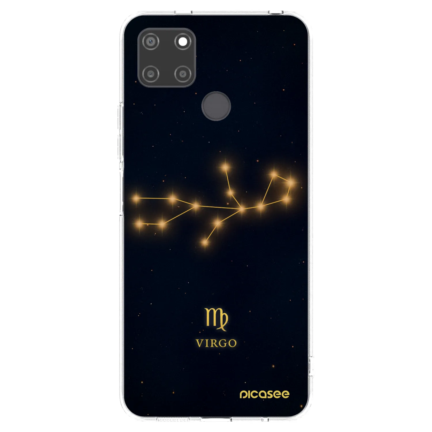 Picasee Realme C21Y Hülle - Transparentes Silikon - VIRGO