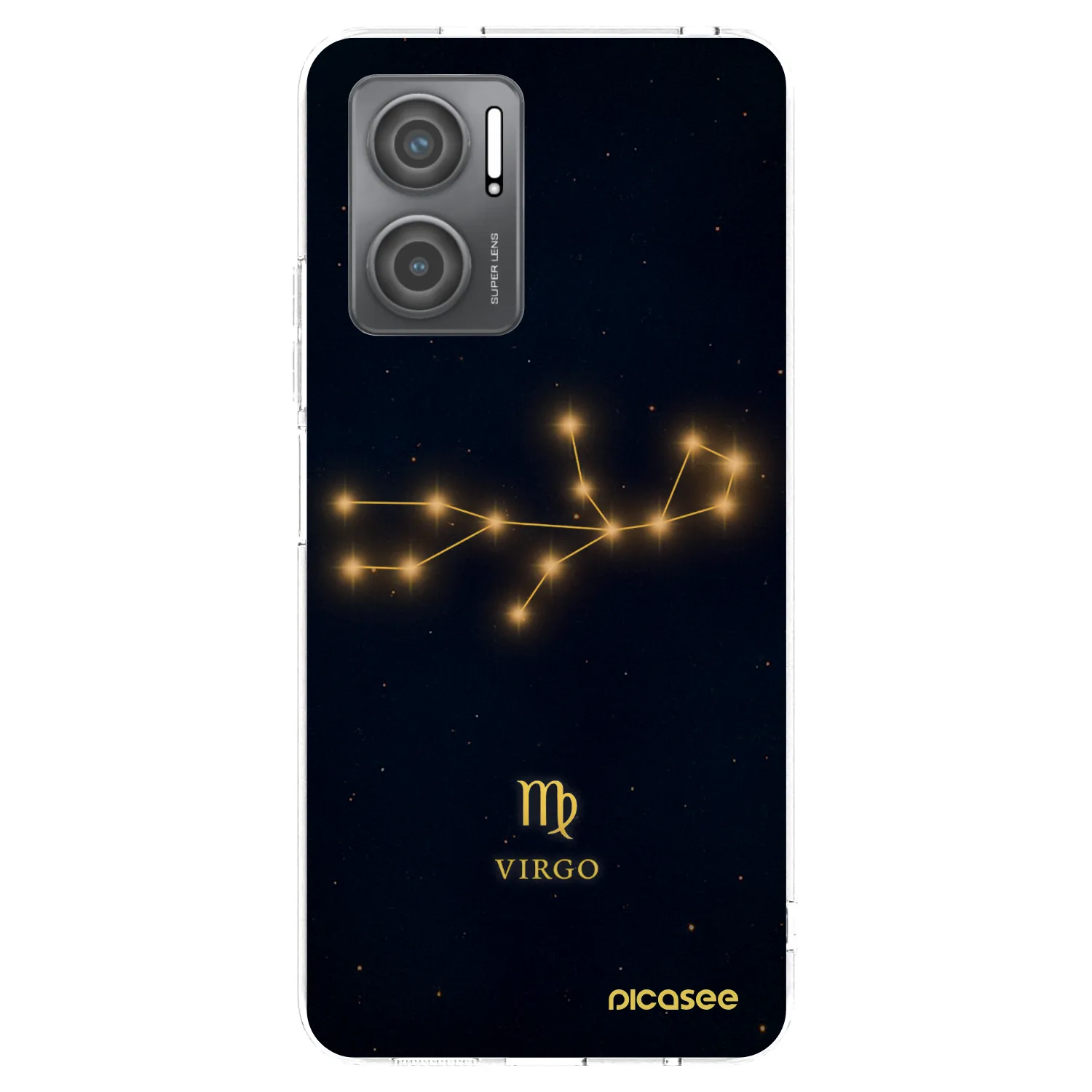 Picasee Xiaomi Redmi 10 5G Hülle - Transparentes Silikon - VIRGO