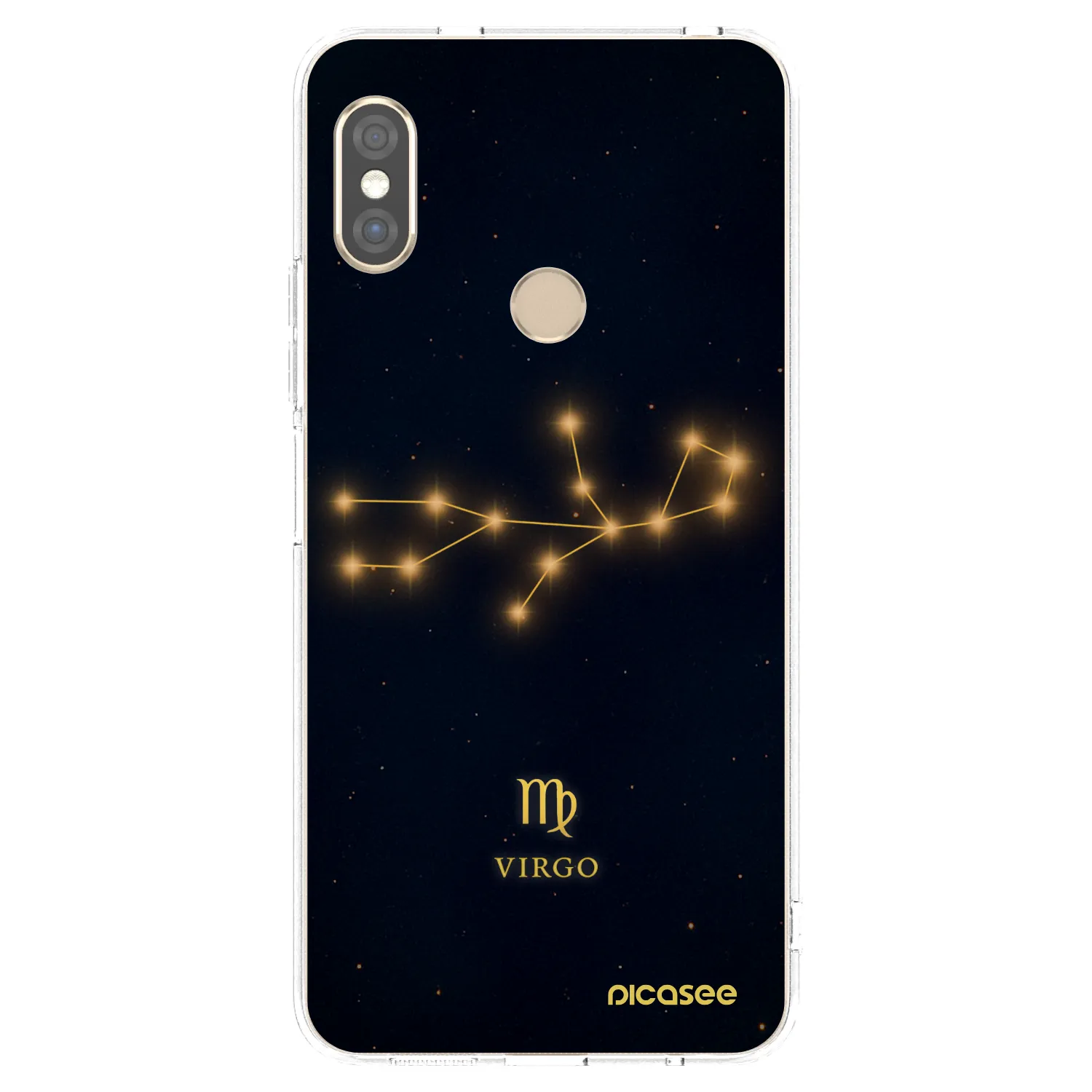 Picasee Xiaomi Redmi Note 5 Global Hülle - Transparentes Silikon - VIRGO