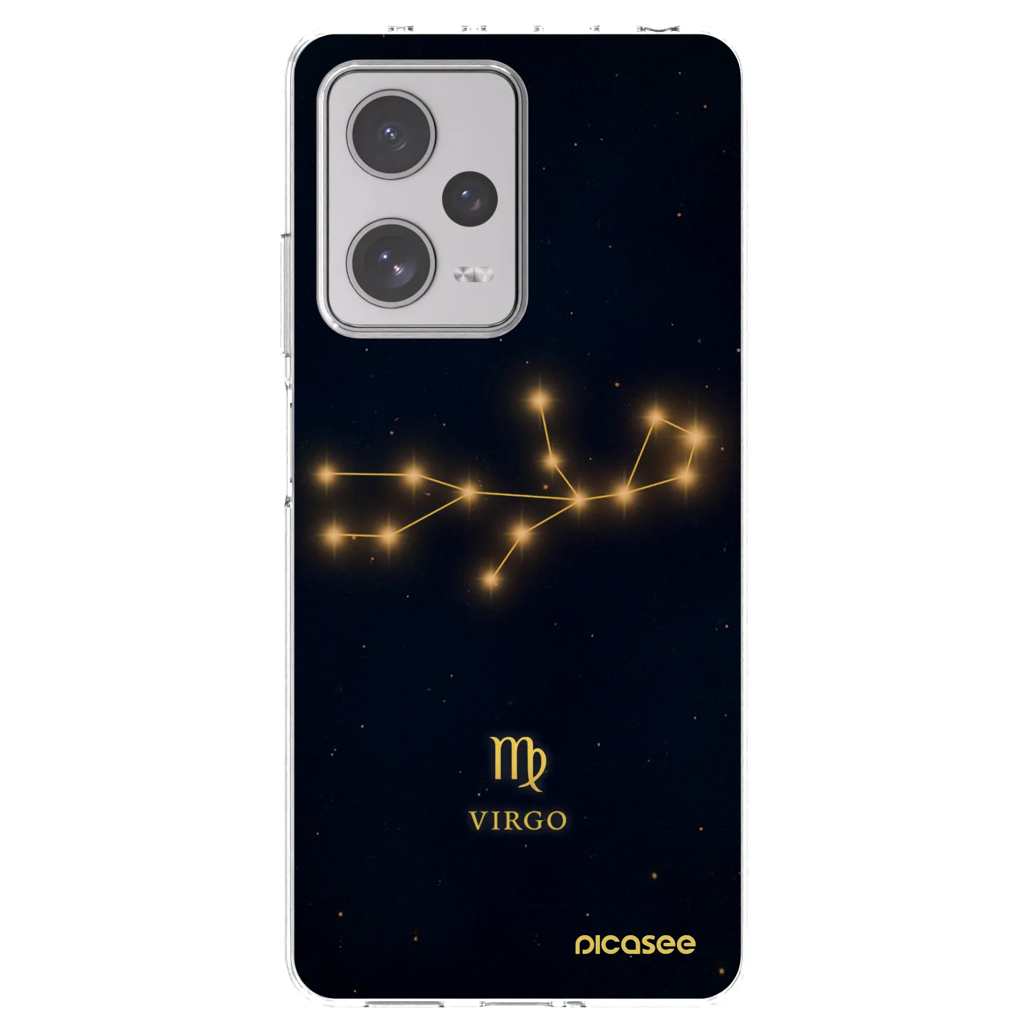 Picasee Xiaomi Redmi Note 12 Pro+ 5G Hülle - Transparentes Silikon - VIRGO