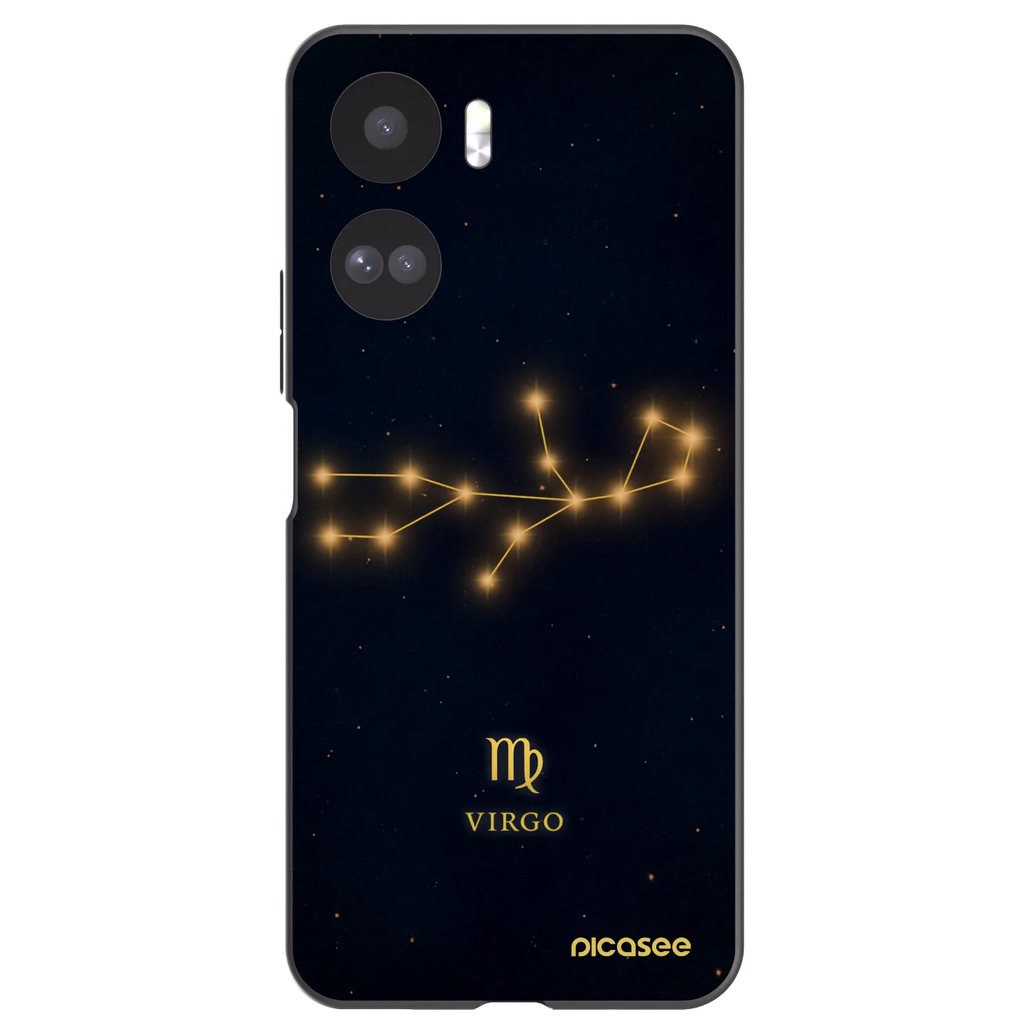 Picasee Honor 90 Lite 5G Hülle - Schwarzes Silikon - VIRGO