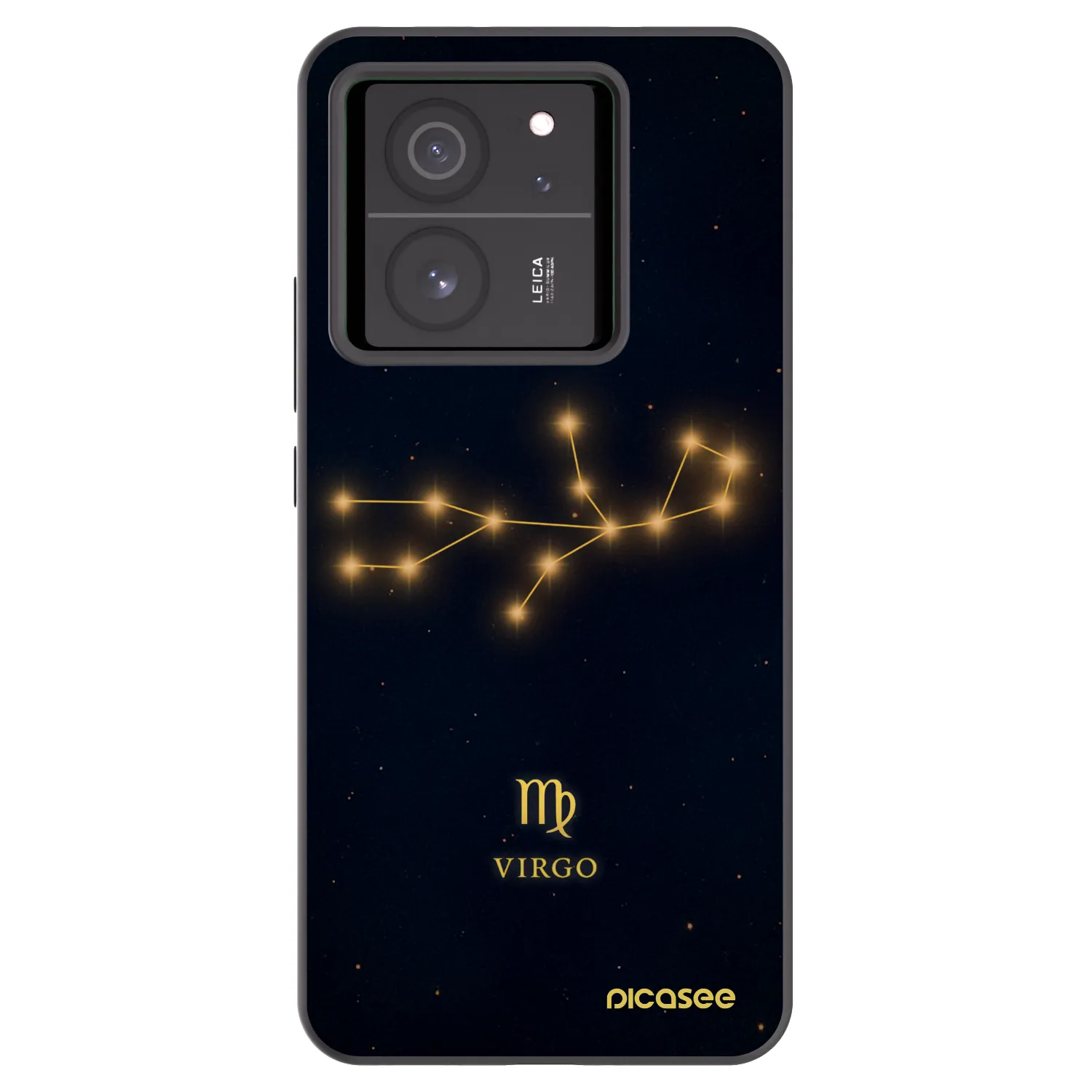 Picasee Xiaomi 13T Pro Hülle - Schwarzes Silikon - VIRGO