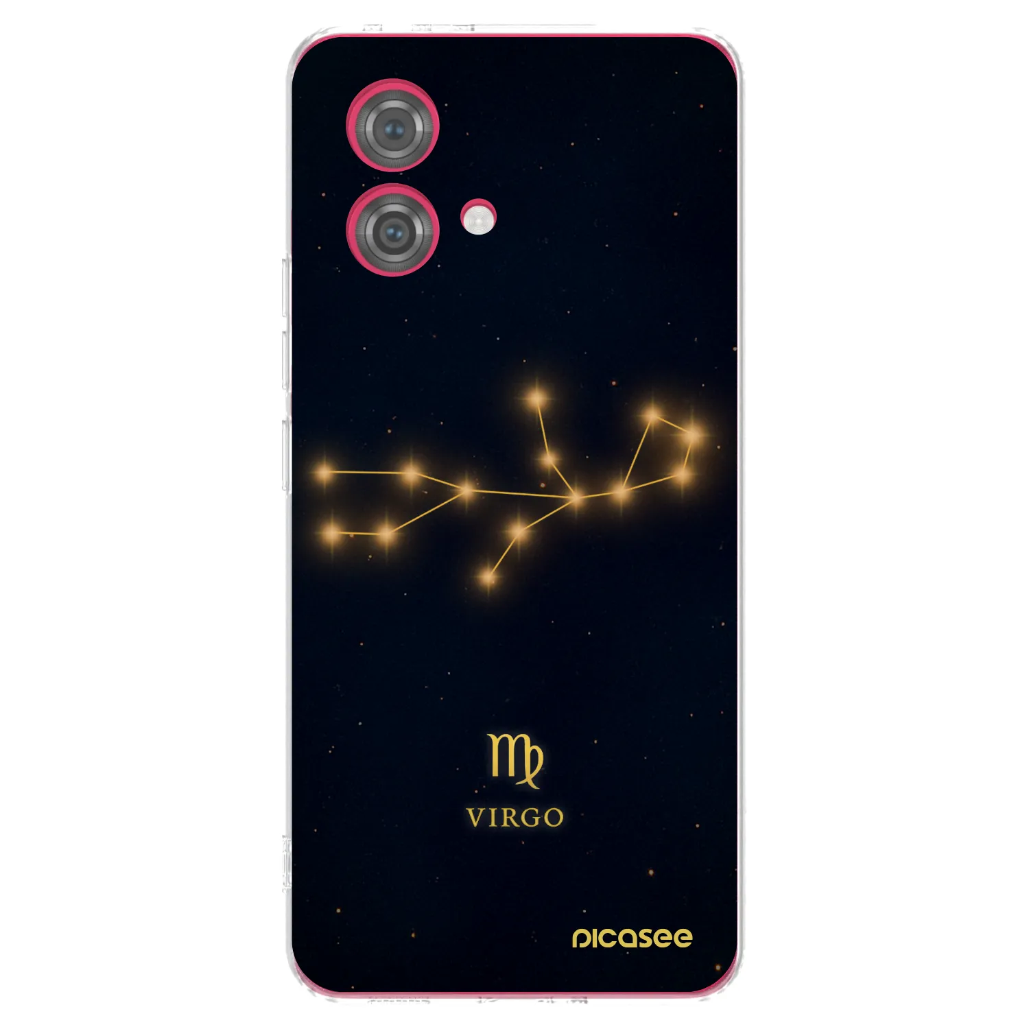 Picasee Motorola Moto G84 5G Hülle - Transparentes Silikon - VIRGO