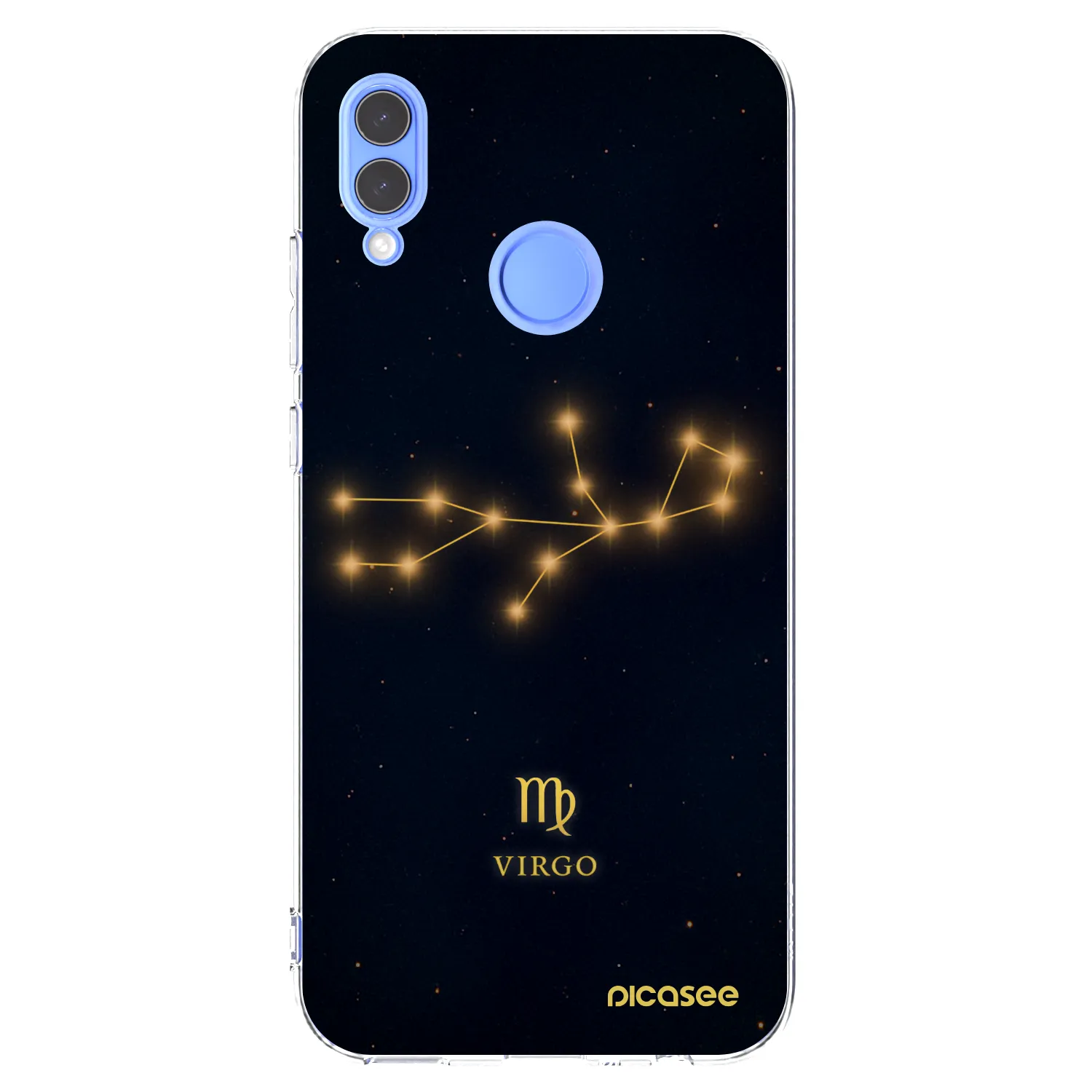 Picasee Honor 10 Lite Hülle - Transparentes Silikon - VIRGO