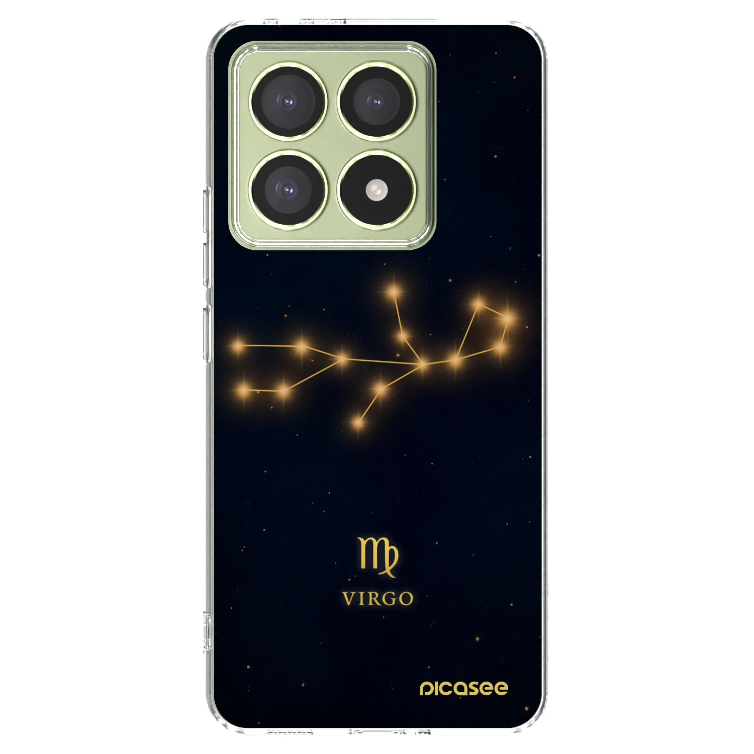 Picasee Xiaomi 14T Hülle - Transparentes Silikon - VIRGO