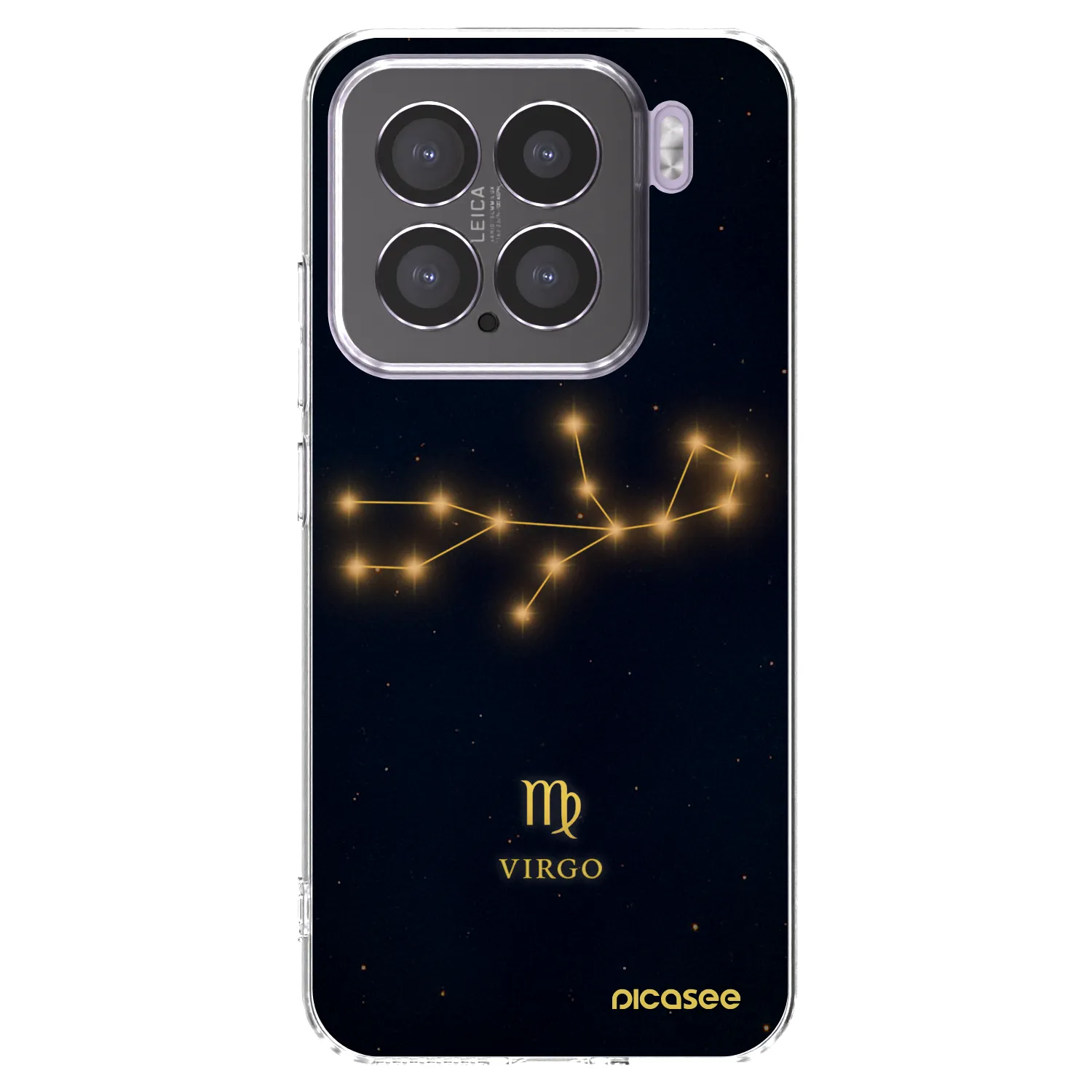 Picasee Xiaomi 15 Hülle - Transparentes Silikon - VIRGO