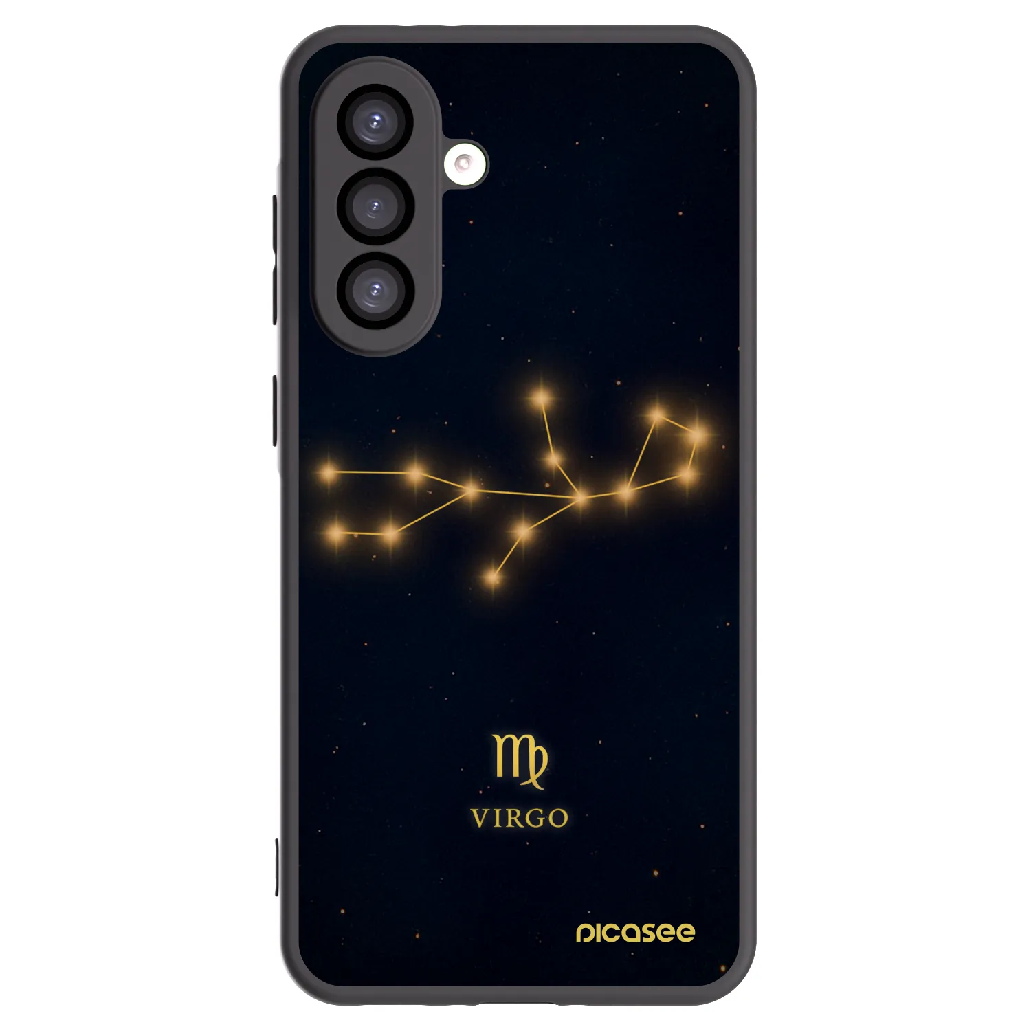 Picasee Samsung Galaxy A26 5G A266B Hülle - Schwarzes Silikon - VIRGO
