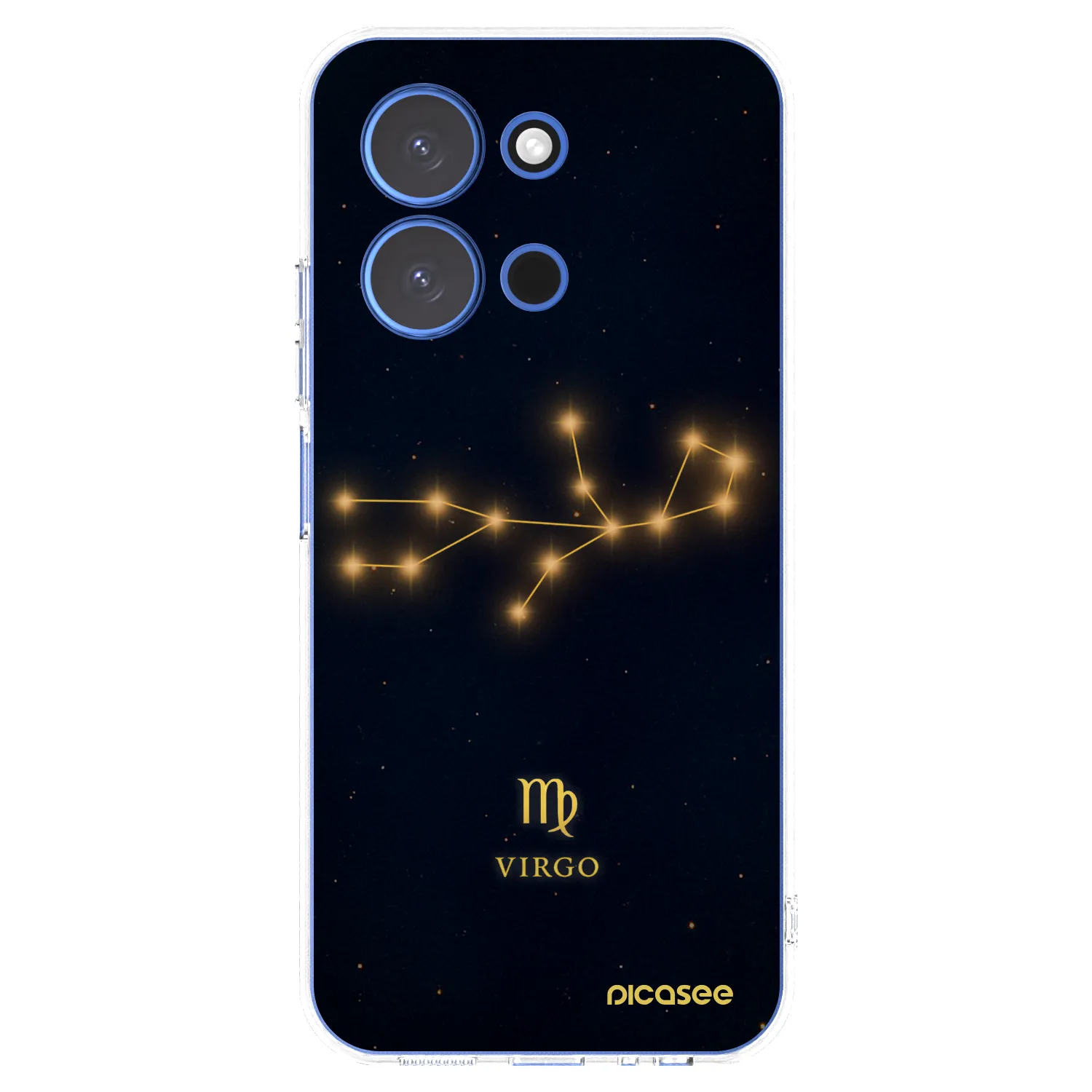 Picasee Xiaomi Redmi 15C 4G Hülle - Transparentes Silikon - VIRGO