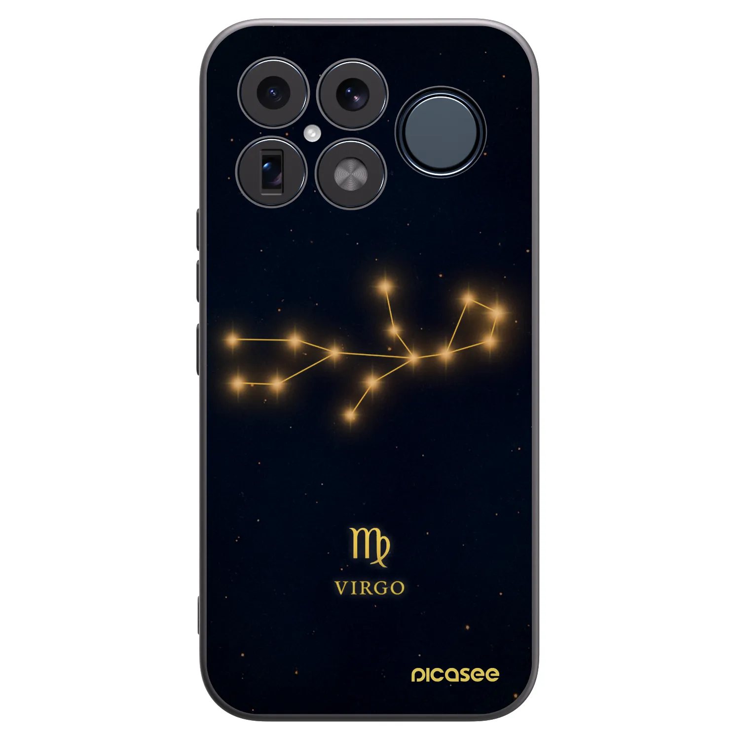 Picasee Xiaomi Poco F8 Ultra Hülle - Schwarzes Silikon - VIRGO