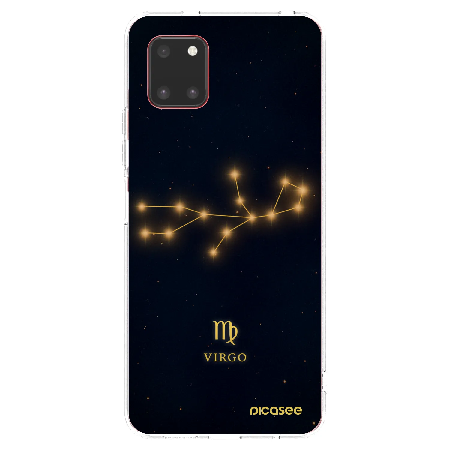 Picasee Samsung Galaxy Note 10 Lite N770F Hülle - Transparentes Silikon - VIRGO