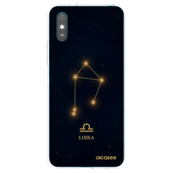 Picasee Xiaomi Redmi 9A Hülle - Transparentes Silikon - LIBRA