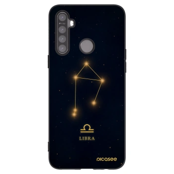 Picasee Realme 6i Hülle - Schwarzes Silikon - LIBRA