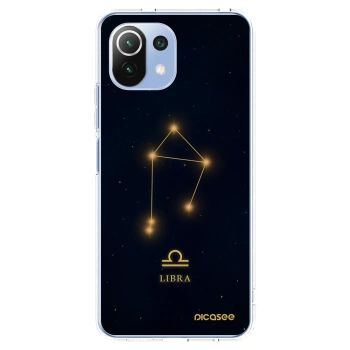 Picasee Xiaomi Mi 11 Lite Hülle - Transparentes Silikon - LIBRA