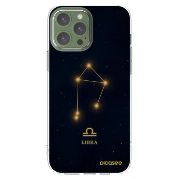 Picasee Apple iPhone 13 Pro Max Hülle - Transparentes Silikon - LIBRA