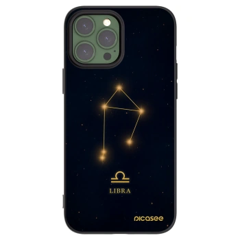 Picasee Apple iPhone 13 Pro Max Hülle - Schwarzes Silikon - LIBRA