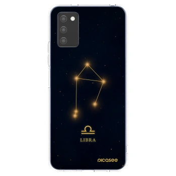 Picasee Samsung Galaxy A02s A025G Hülle - Transparentes Silikon - LIBRA