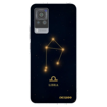 Picasee Vivo X60 Pro 5G Hülle - Transparentes Silikon - LIBRA