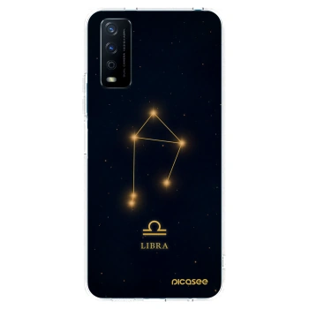 Picasee Vivo Y11s Hülle - Transparentes Silikon - LIBRA