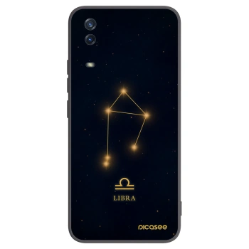 Picasee Vivo Y11s Hülle - Schwarzes Silikon - LIBRA