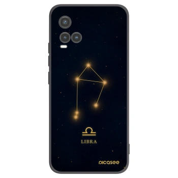 Picasee Vivo Y33s Hülle - Schwarzes Silikon - LIBRA