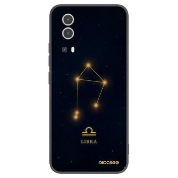 Picasee Vivo Y72 5G Hülle - Schwarzes Silikon - LIBRA