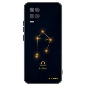 Picasee Realme 8 5G Hülle - Schwarzes Silikon - LIBRA