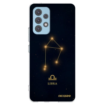 Picasee Samsung Galaxy A53 5G A536 Hülle - Transparentes Silikon - LIBRA