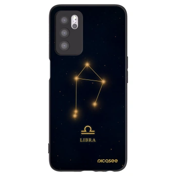 Picasee OPPO A16s Hülle - Schwarzes Silikon - LIBRA