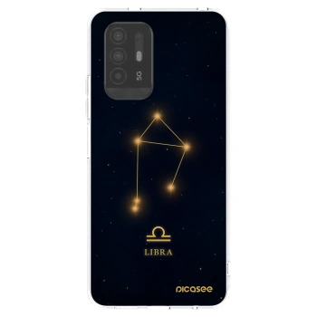 Picasee OPPO A94 5G Hülle - Transparentes Silikon - LIBRA