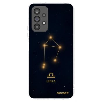 Picasee Samsung Galaxy A73 5G Hülle - Transparentes Silikon - LIBRA