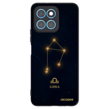 Picasee Honor X6 Hülle - Schwarzes Silikon - LIBRA