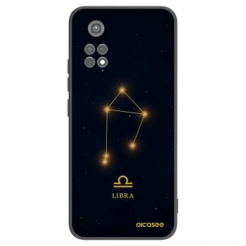 Picasee Xiaomi Redmi Note 11S 5G Hülle - Schwarzes Silikon - LIBRA