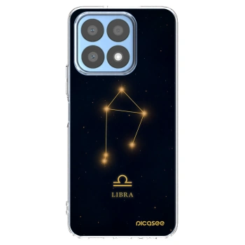 Picasee Honor X8a Hülle - Transparentes Silikon - LIBRA