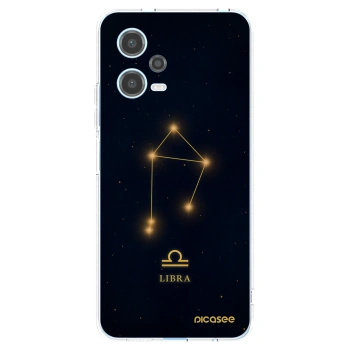 Picasee Xiaomi Redmi Note 12 5G Hülle - Transparentes Silikon - LIBRA
