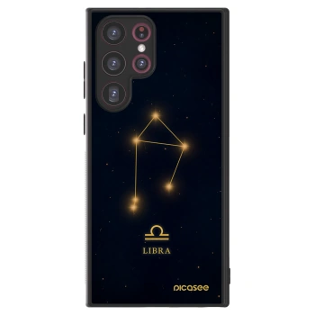Picasee ULTIMATE CASE PowerShare für Samsung Galaxy S22 Ultra 5G - LIBRA