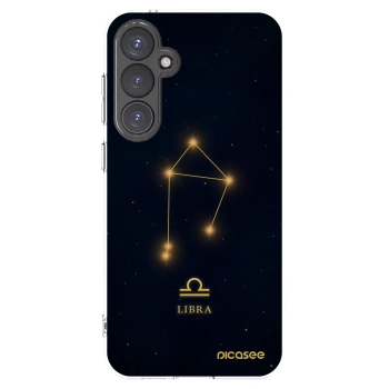 Picasee Samsung Galaxy S23 FE S711B Hülle - Transparentes Silikon - LIBRA