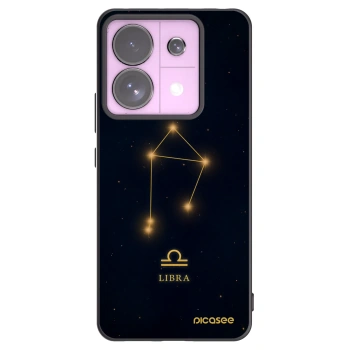 Picasee Xiaomi Redmi Note 13 Pro 5G Hülle - Schwarzes Silikon - LIBRA