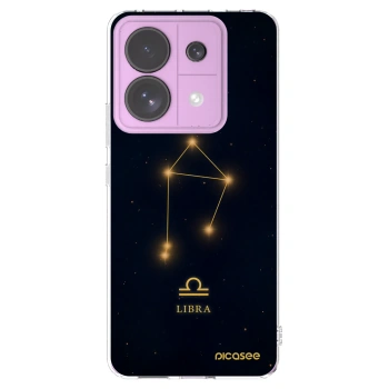 Picasee Xiaomi Redmi Note 13 Pro 5G Hülle - Transparentes Silikon - LIBRA