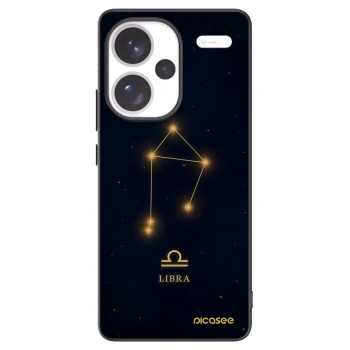 Picasee Xiaomi Redmi Note 13 Pro+ 5G Hülle - Schwarzes Silikon - LIBRA