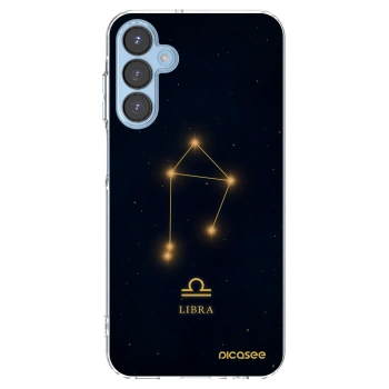 Picasee Samsung Galaxy A15 A156B 5G Hülle - Transparentes Silikon - LIBRA