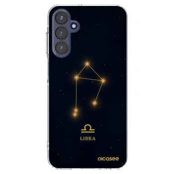 Picasee Samsung Galaxy A15 A155F 4G Hülle - Transparentes Silikon - LIBRA