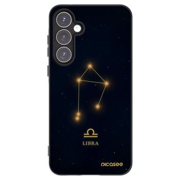 Picasee Samsung Galaxy A55 5G A556B Hülle - Schwarzes Silikon - LIBRA