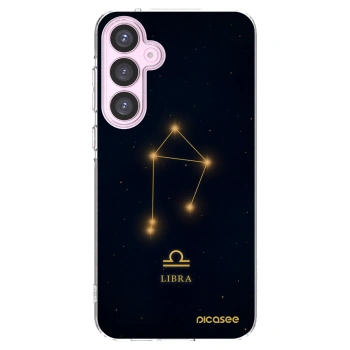 Picasee Samsung Galaxy A55 5G A556B Hülle - Transparentes Silikon - LIBRA