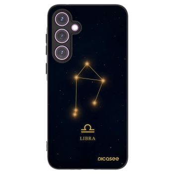 Picasee Samsung Galaxy A35 5G A356B Hülle - Schwarzes Silikon - LIBRA
