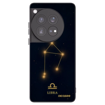 Picasee OnePlus 12 5G Hülle - Schwarzes Silikon - LIBRA