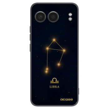 Picasee OnePlus Nord 4 Hülle - Schwarzes Silikon - LIBRA