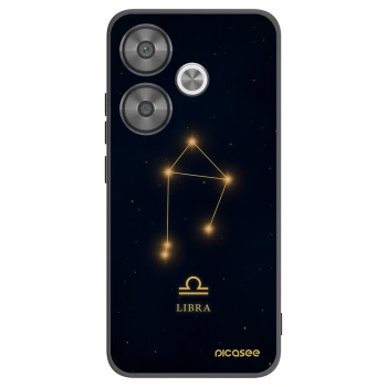 Picasee Xiaomi Poco F6 Hülle - Schwarzes Silikon - LIBRA