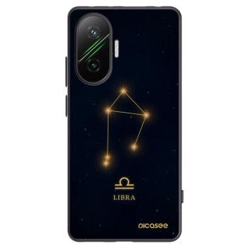 Picasee Xiaomi Poco F7 5G Hülle - Schwarzes Silikon - LIBRA