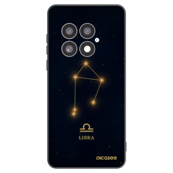 Picasee OnePlus 13 5G Hülle - Schwarzes Silikon - LIBRA